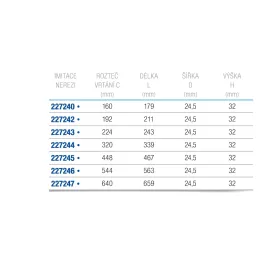 Ručica KARRA / Aluminij