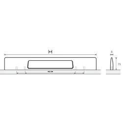 Ručka KARRA / Matt smeđa