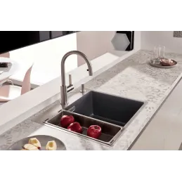 Baterija Blanco CANDOR S / polirani nehrđajući čelik / tuš