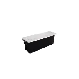 Izvlačna električna utičnica HOPBOX FRENCH / Brušeni aluminij