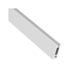 SLIM vješalica za LED traku s pokrovom / Aluminij