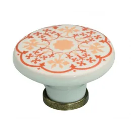 Gumb PIERR / Porculan cvjetnog uzorka