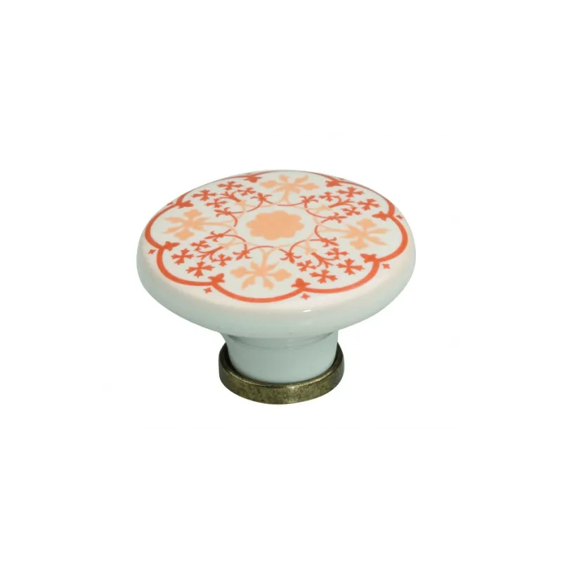 Gumb PIERR / Porculan cvjetnog uzorka