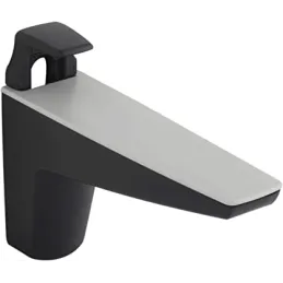 Nosač police VERDES / Mat crna-par