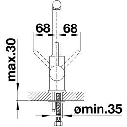 Set Blanco Kamensko sudoper FAVUM XL 6 S + Slavina DARAS S Silgranit