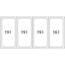 Izvlačni smećnjak Blanco FLEXON II 80/3