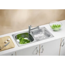 Inox sudoper Alveus BASIC 160 - fi 90