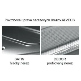 Umivaonik od nehrđajućeg čelika Alveus LINE 10