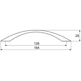 Ručka VARTA / Krom sjajna