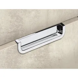 Ručica za frezanje GATES / sjajni krom