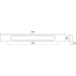 Ručka ASTRA / Crna mat
