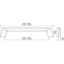 Ručka VENEA / Crno željezo