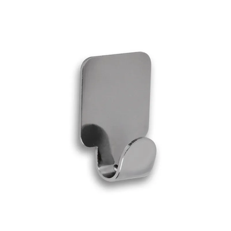 Samoljepljivi vješalica QUADRO / sjajni krom