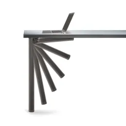 Noga za stol, sklopiva MOVE / Crna mat