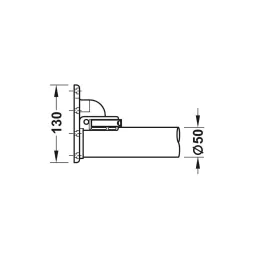 Klizna nogica za stol MOVE / Siva