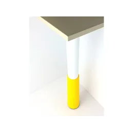 Podesiva nogica za stol CHILD / Bijelo-žuta