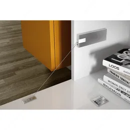 Mehanizam za sklapanje vrata s prigušenjem LINK / Aluminij