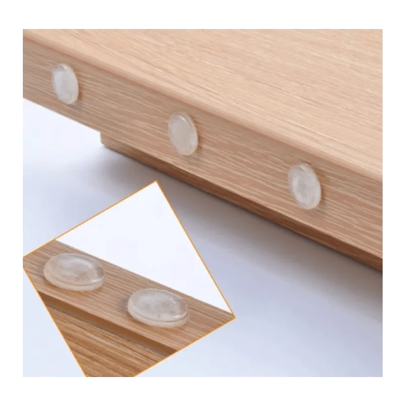 PVC samoljepljivi prigušivač 10 mm - 50 kom / Prozirno