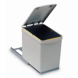 Izvlačna kanta za smeće 300mm - 1x16L / Siva