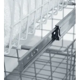 Izvlačna košara Komfort Bijela / Ležajni izvlakači bez prigušenja