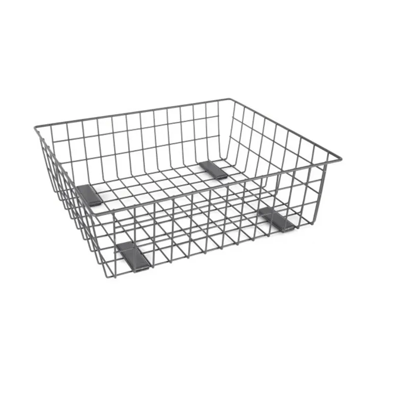 Izvlačna košara Komfort Antracit / Klizni nosači bez prigušivanja