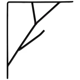 Nosač police FOREST / Crna