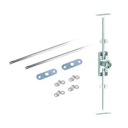 Dvokraki brava 1000 mm EXCELENT / Nikel