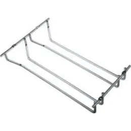 Dvostruki držač za čaše / sjajni krom