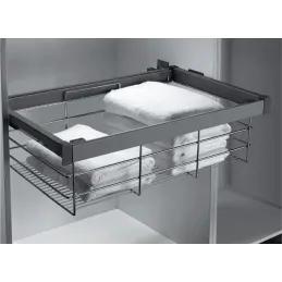 Izvlačna žičana košara sa prigušenjem / Antracit