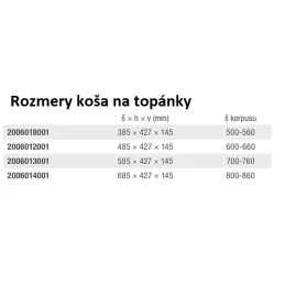 Izvlačna polica za cipele s amortizacijom / Antracit