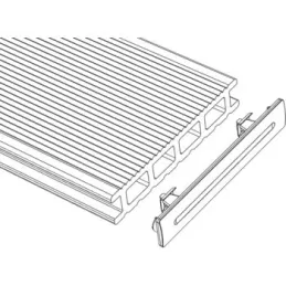 Set završetaka za WPC Gardin Natur - 10 komada / Zlatni tik