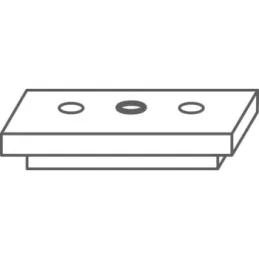 Klipovi za WPC ProFi Deck terasne ploče - 100kom / Crna