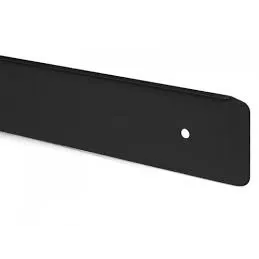 Završna letva za radnu ploču 38 mm / Crna