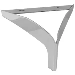 Nogica za namještaj DELTA / sjajni krom