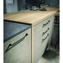 Ručka LAURA / Crna mat