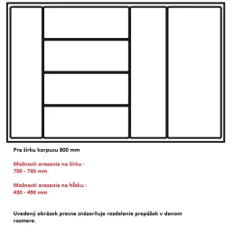 Pribor za jelo BORNEO / Crna