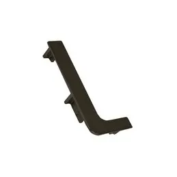 Set završetaka za ručkarski profil PARMA - J / Crna mat