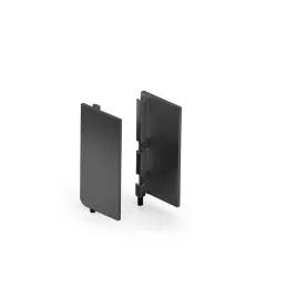 Set PVC zatvarača za PARMA profil - J / Mat crna