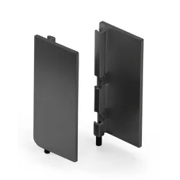 Set PVC zatvarača za PARMA profil - J / Mat crna