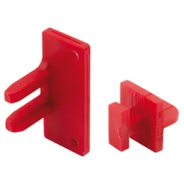 Set držača 2kom za profil za držanje PARMA / Crna mat