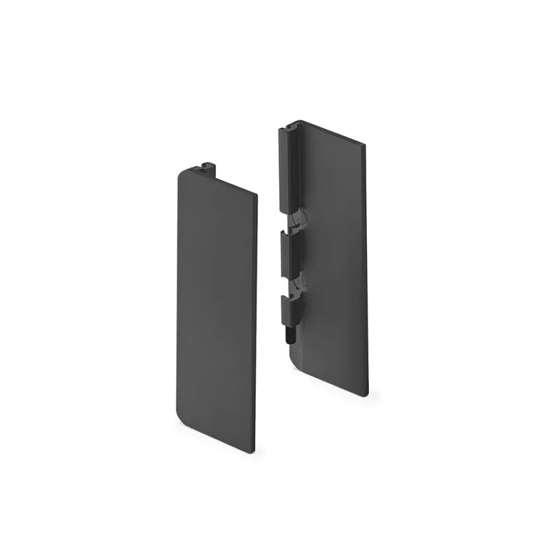 Set završetaka za profil PARMA - C / Crna mat