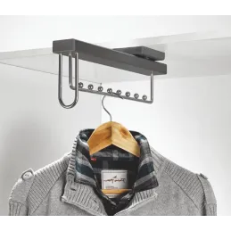 Izvlačni vješalica za odjeću / Antracit