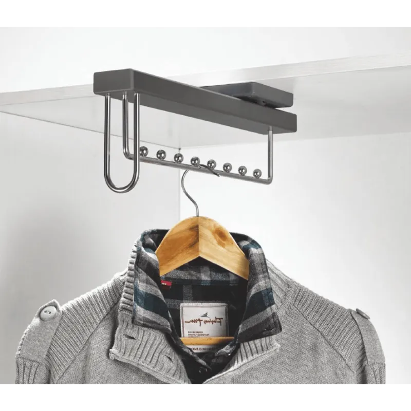 Izvlačni vješalica za odjeću / Antracit