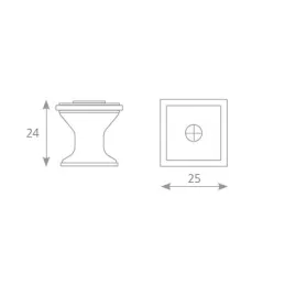 Gumb FOGGIA / Stari zlatni