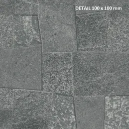 ABS rubna traka Mozaik Rim Siva / S68027 FG