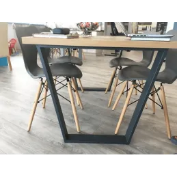 Noge za stol KALABRIA U Crna / Par