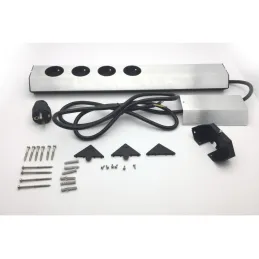 Unutarnja utičnica Bachmann Casia 4x 230V / Nečelik