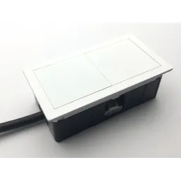 Električna utičnica VersaHit Mono 1 x 230V FRENCH / Bijela