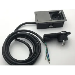 Električna utičnica VersaHit Mono 1 x 230V FRANCUSKA / Bakarna