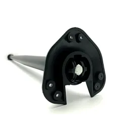 Nagibna stolna noga CUBIC / Crna mat